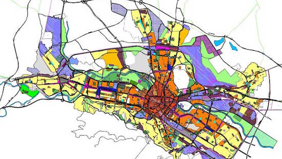 force equity in real estate by changing the zoning - zoning map